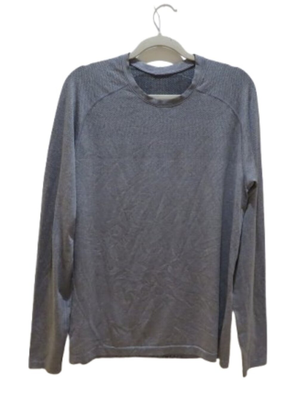 LULULEMON Metal Vent Tech Long-Sleeve Shirt Anchor Asphalt Grey Medium Outdoor